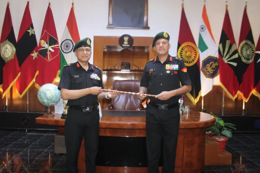 Maj Gen Manoj Kumar Mathur Taking Over the Baton