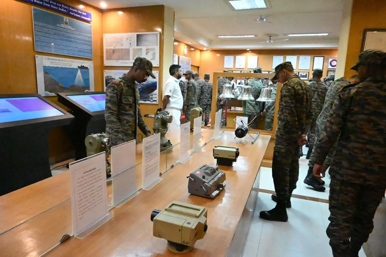 Officer Cadets Reviewing