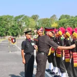 Officer Commending Agniveer 2