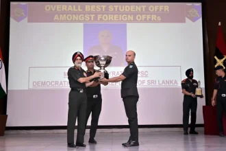 Officer Getting Trophy 1