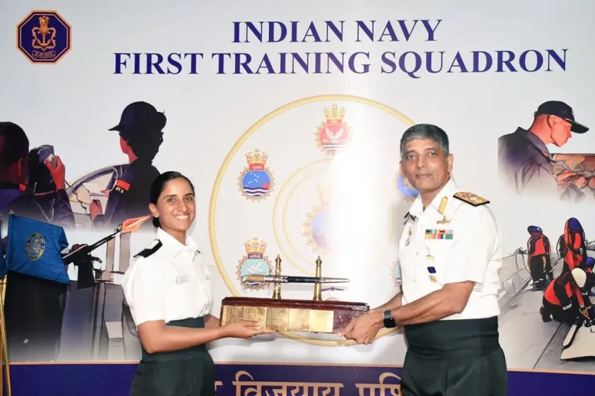 Officer Giving Award 5