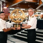 Officer Giving Trophy 1