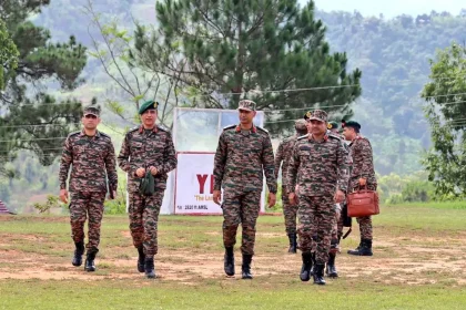 Officers Walking