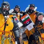 Officers at Summit of Mt Everest