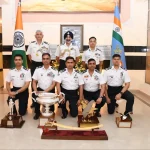 Officers at the Course