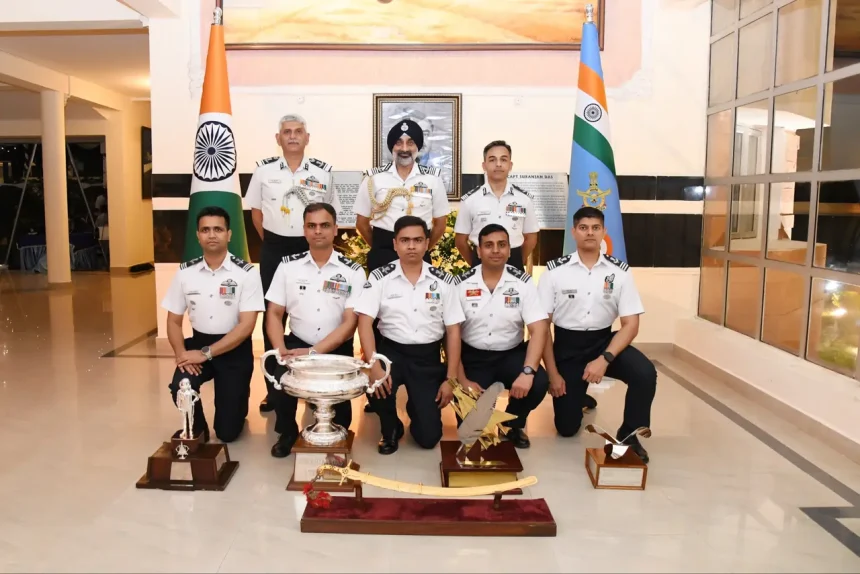 Officers at the Course