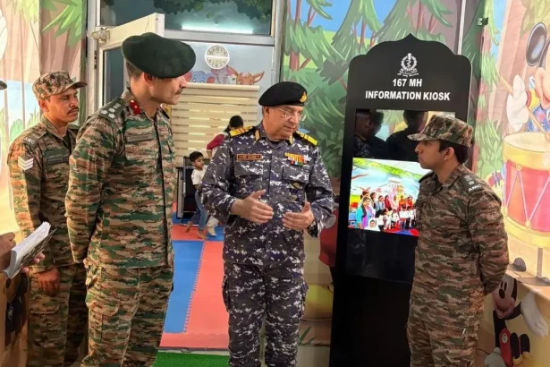 Surg VAdm Vivek Hande Reviewing