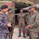 Surg VAdm Vivek Hande and Other Officers