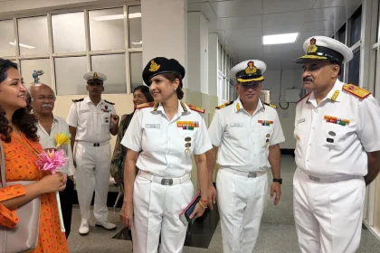 Surg Vice Admiral Arti Sarin Interacting
