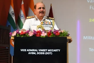 Vice Adm Vineet McCarty