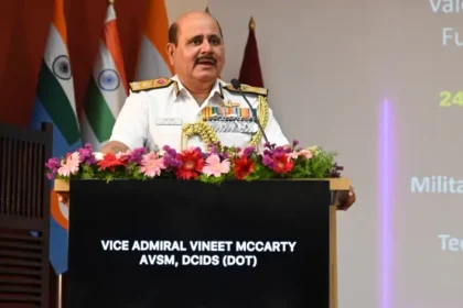 Vice Adm Vineet McCarty