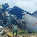 Indian Air Force AN-32 Transport Aircraft Crash-Lands at Jorhat Air Force Station