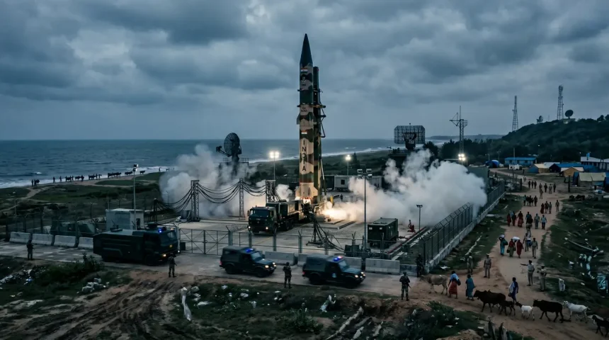 Agni-6 Missile Test Buzz Grows As Over 11,000 Evacuated Near Chandipur ITR In Odisha