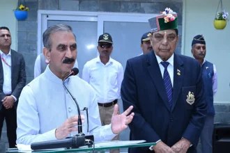 CM Sukhu with Ex Servicemen