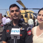 Captain Bharat Bhardwaj Proposes to Girlfriend Arushi in Front of Helicopter