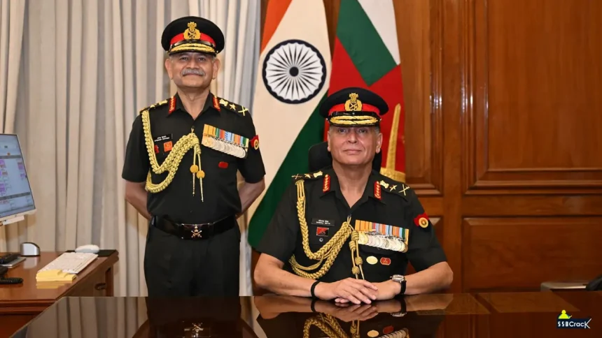 General Dhiraj Seth Takes Charge as India’s 31st Chief of the Army Staff