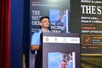 Group Captain Shubhanshu Shukla Launches ‘The Second Orbit’ Book to Inspire Children