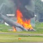 Shocking Video of IAF AN-32 Aircraft Crash Emerges