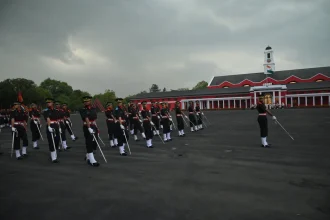 Rain Fails To Dampen Spirits As IMA Holds Commandant’s Parade Ahead Of Passing Out Parade