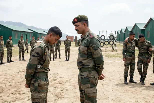 Indian Army Recruit Dismissed After Fight During Basic Training