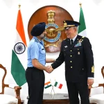 Lieutenant General Antonio Conserva and ACM AP Singh