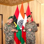 Lieutenant General Madanraj Pande Taking Over the Baton