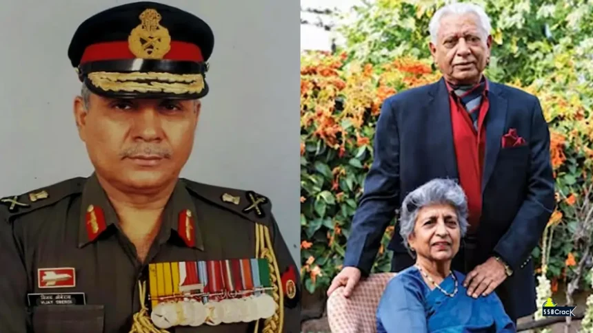 Lieutenant General Vijay Oberoi Passes Away at 84