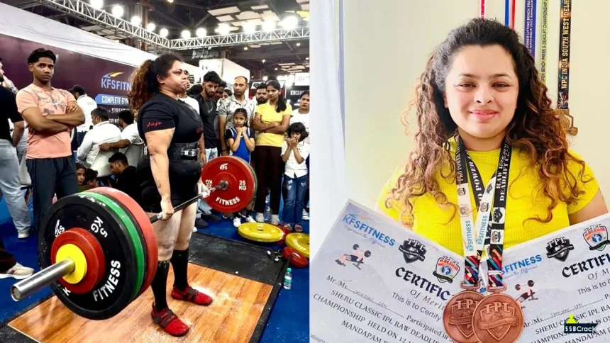 Lt Col Baibhav Sen’s Wife Shinjini Sen Wins Double Gold in Powerlifting