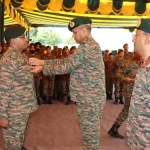 Lt Gen Anindya Sengupta Commending