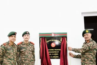Lt Gen Bhalla Inaugrating