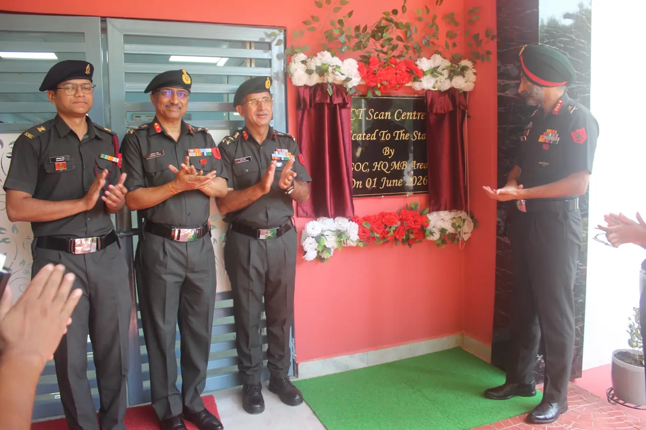 Lt Gen HS Vandhra Inaugrating