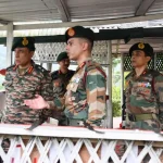 Lt Gen Kalia Reviewing 1