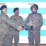 Lt Gen Manjinder Singh Giving Award