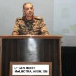 Lt Gen Mohit Malhotra Giving Lecture