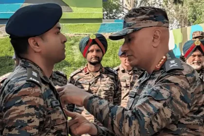Lt Gen Pratik Sharma Commending