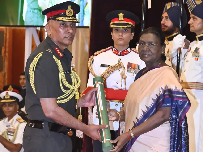 Lt Gen Pratik Sharma Getting SYSM