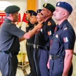 Lt Gen Sandeep Jain Commending Officers