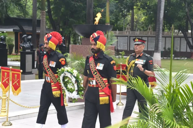 Lt Gen Sandeep Jain and Other Officers