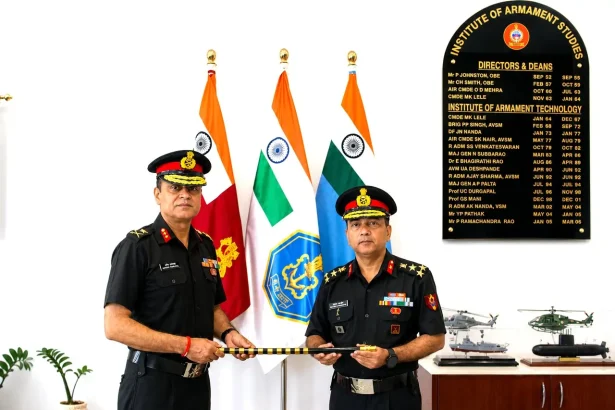 Major General Naveen Kumar Thapliyal Taking Over