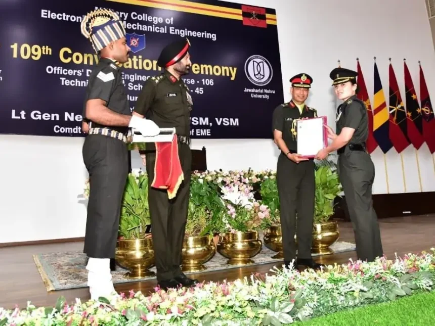 Officer Giving Award 3