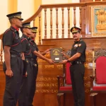 Officer with Cadets