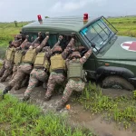 Officers Recovering Van