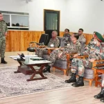 Officers Reviewing