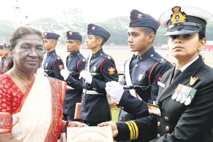 President Murmu and Cadet