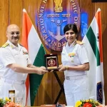 Surg VAdm Arti Sarin with Officer