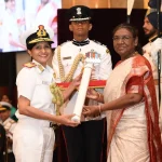 Surgeon Vice Admiral Arti Sarin Getting AVSM From President