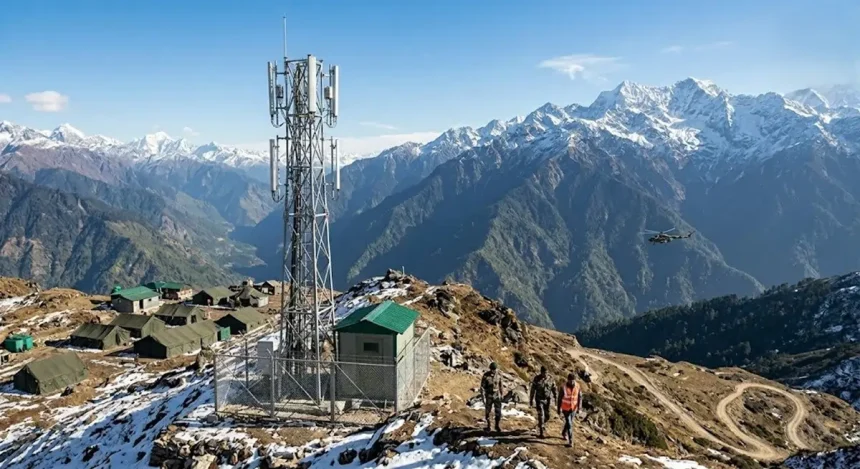 Tower Being Built