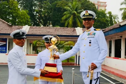 Trophy Being Given 1