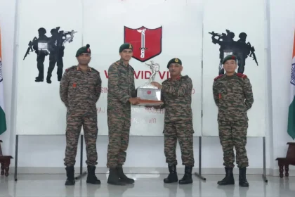 Trophy Being Given 2