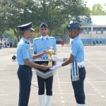 Trophy Being Given 3